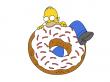 Homero y la gran rosquilla