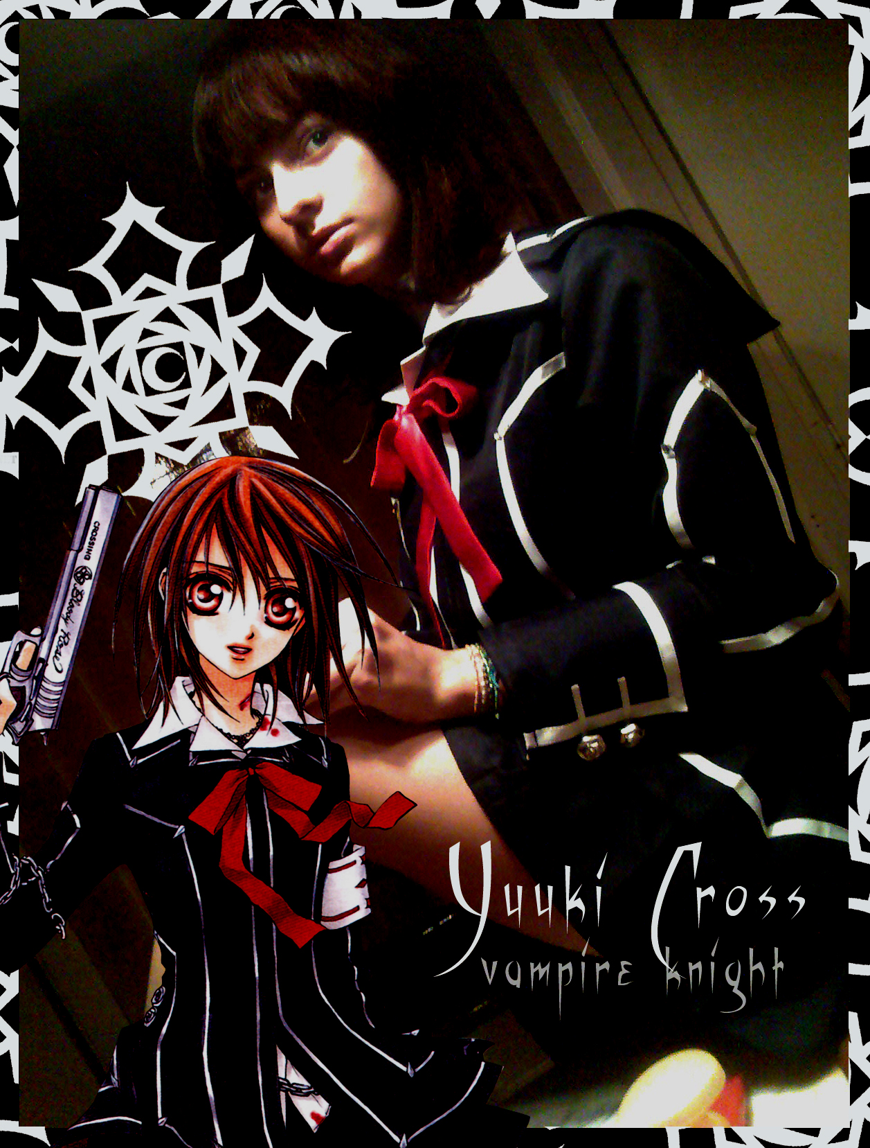 yuuki cross -vampire knight cosplay