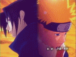Sasuke and Naruto GIF